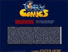 Tablet Screenshot of gay-comics.net